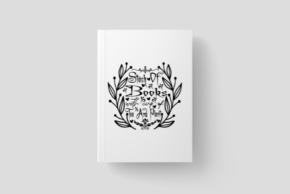 Cozy Book Lover Graphics for Print Templates