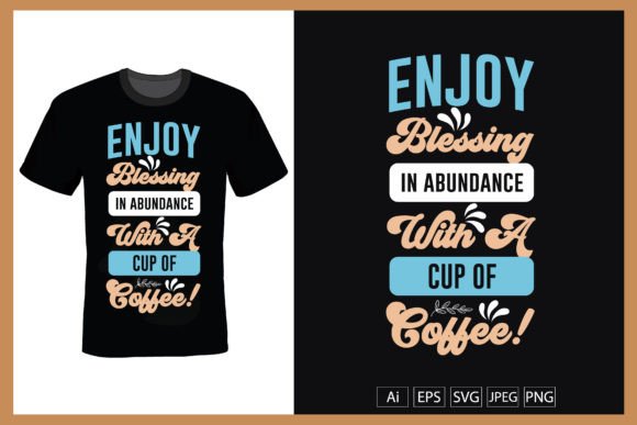 Enjoy Abundance Cup of Coffee Embroidery Design Review