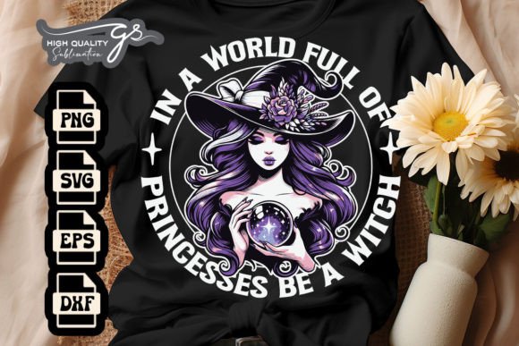 Halloween a World Full of Princesses SVG: Graphics & Crafts