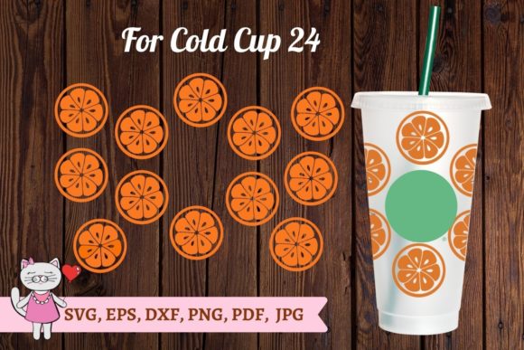Orange Starbucks Cup Full Wrap Svg: Embroidery Review