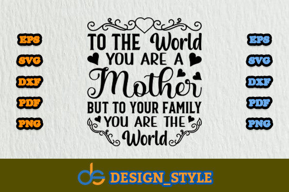 To the World You Are a Mother but to Svg: A Designer Review