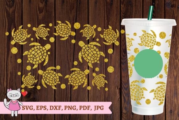 Turtle Starbucks Cup SVG: Graphics & Tumbler Wraps Review